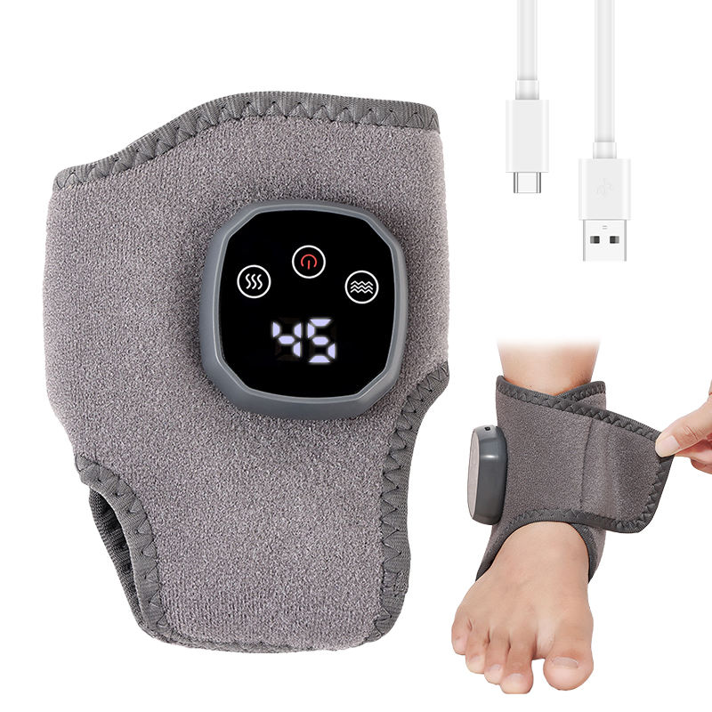 Đai mát-xa chân không dây sưởi điện rung chườm nóng thư giãn dành cho nam