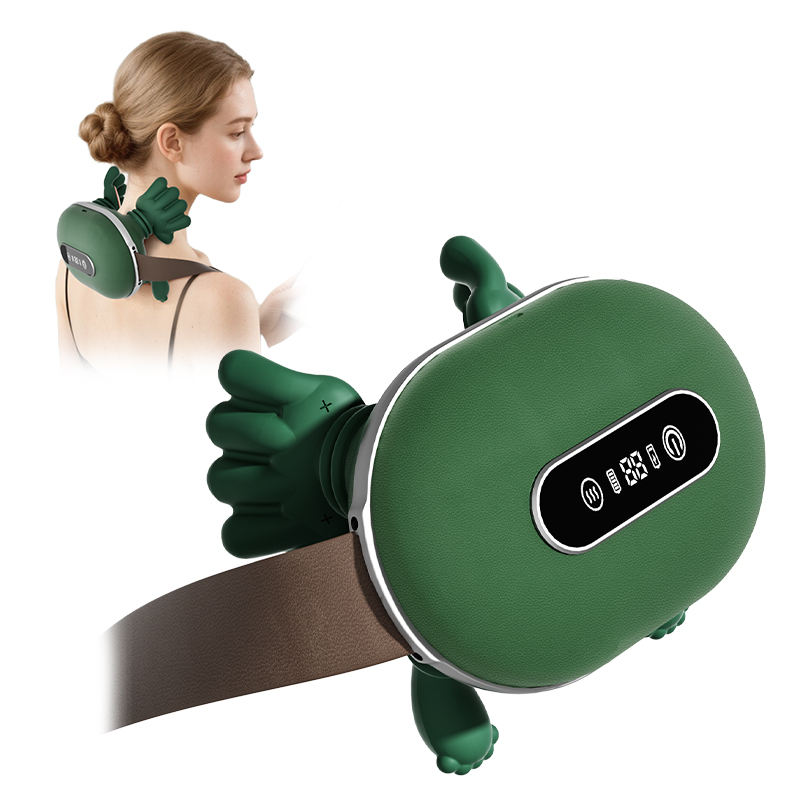 Máy mát xa cổ và vai Shiatsu thông minh mô sâu, động cơ không chổi than, giúp thư giãn