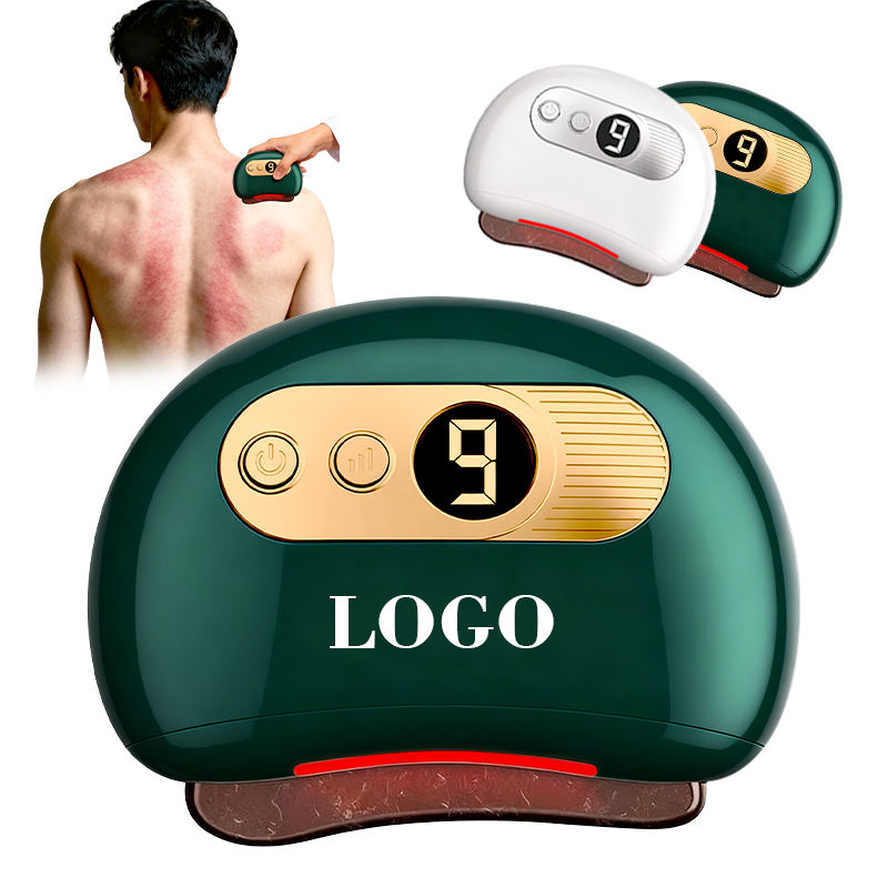 Máy massage Gua Sha điện đá Bian logo tùy chỉnh massage mặt và cơ thể