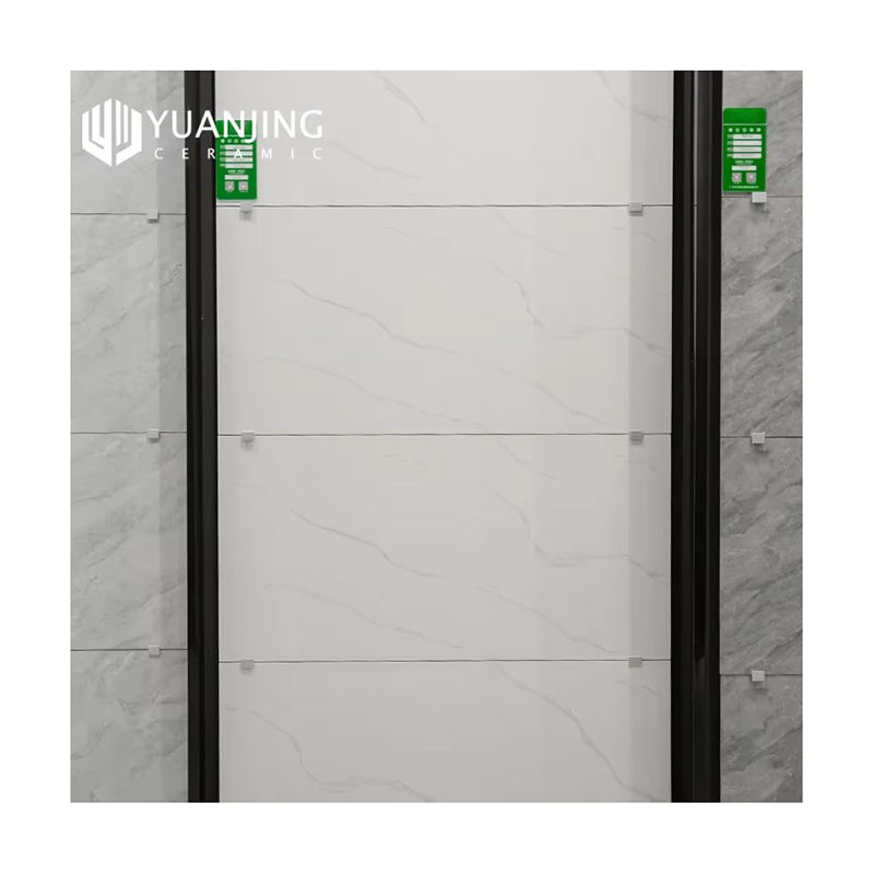 Gạch ốp tường và phòng tắm sứ toàn phần 400x800mm trắng bóng vân đá cẩm thạch