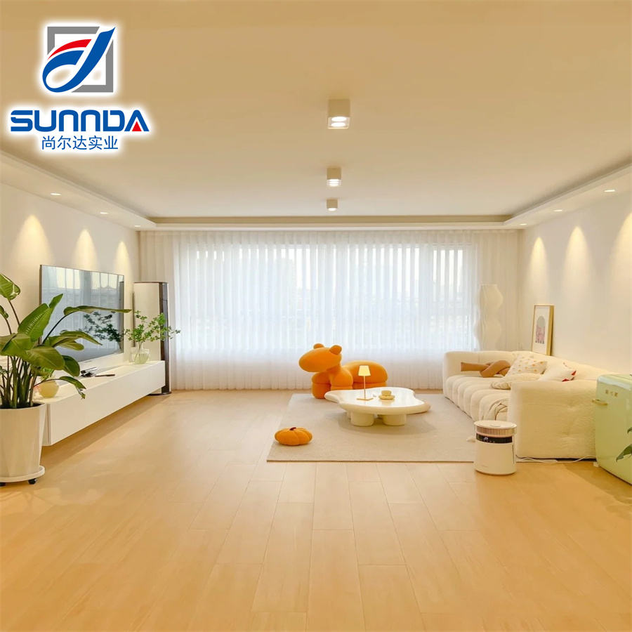 Gạch lát sàn vân gỗ Porcelain và Ceramic chống trượt cho phòng khách, thiết kế mới, đa dạng kích thước 150x900/200x1000/200x1200mm