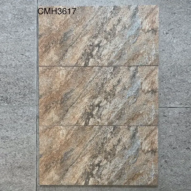 Gạch Sứ Ốp Tường Ngoại Thất Vân Đá Granite Xám Mờ Hạng AAA