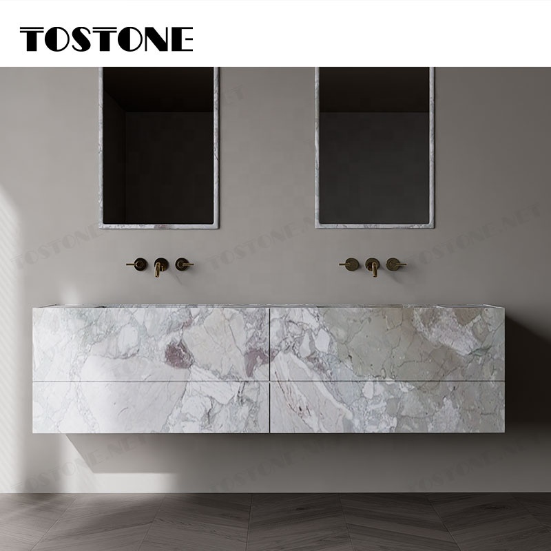 Tostone Bàn Trang Điểm Sang Trọng Cẩm Thạch Monet Phong Cách Hiện Đại, Lắp Ráp Sẵn Dùng Cho Trang Trí Nội Thất Căn Hộ, Biệt Thự, Khách Sạn
