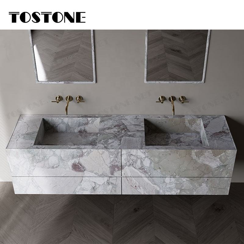Bàn trang điểm Tostone Upscale Monet Marble Elegant