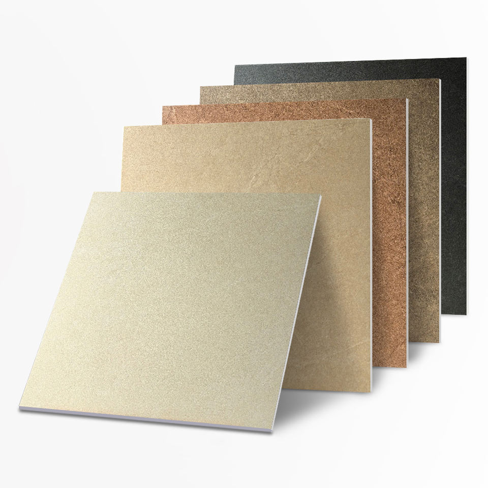 Nhà Máy Phật Sơn Gạch Lát Sàn Gốm Sứ Mờ Họa Tiết Vân Đá Cẩm Thạch Giả Cổ Bề Mặt Vân Đá 60x60cm Dày 12mm Cho Phòng Khách