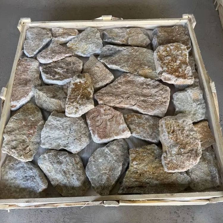 Đá Rối Thạch Anh Vàng Ốp Lát Ngoại Thất & Nội Thất Thiết Kế Hiện Đại Bền