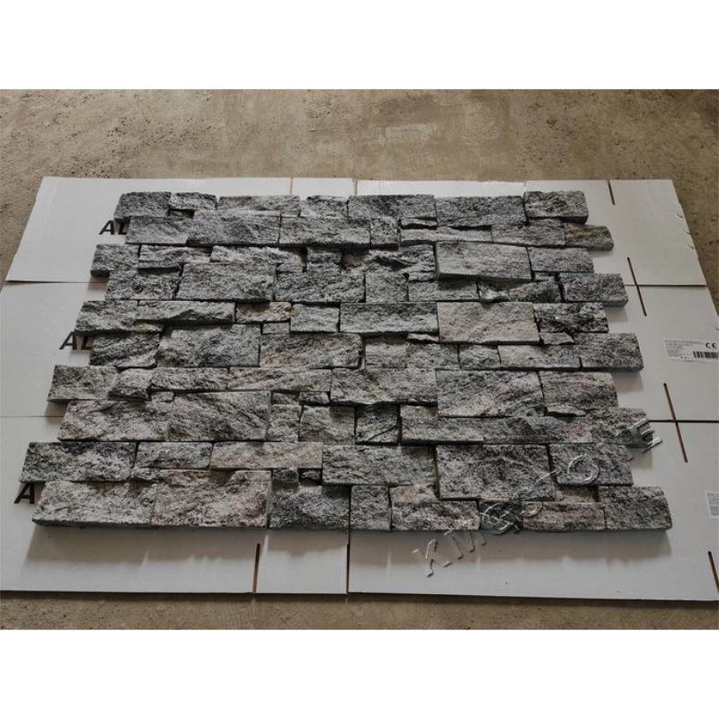 Tấm Ốp Đá Phiến Tự Nhiên Xám Đậm Phong Cách Khách Sạn Hiện Đại, Kháng Axit Bền Bỉ, Cho Ốp Đá Nội Ngoại Thất