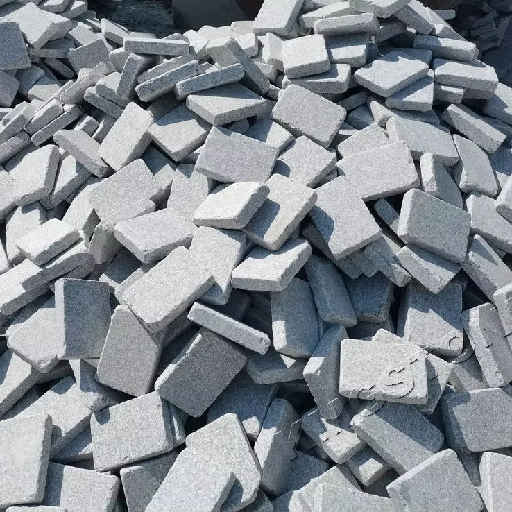 Đá Cuội Granite Xám Nhạt Tự Nhiên G603, Kiểu Khò Lửa Mài Xóc Hiện Đại, Bền Dùng Cho Ngoại Thất, Lối Đi, Cầu Thang Và Thiết Kế Đồ Họa