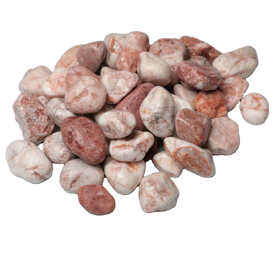 Vietnam Export Factory Price Pink Cobble Natural Stone Pebble for Garden and Home Landscaping Decoration