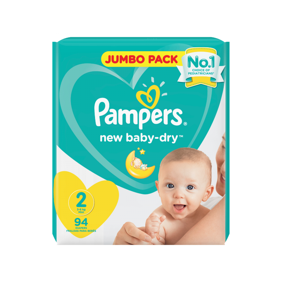 Tã Pampers với lớp lót thấm dưỡng chất bảo vệ làn da bé