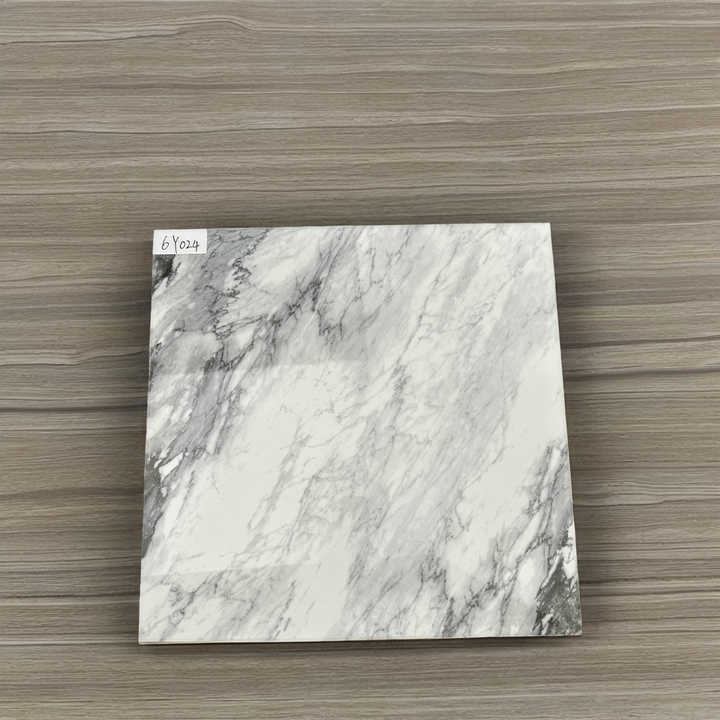 Gạch lát nhà tắm ceramic giả đá mài bóng 600x600mm