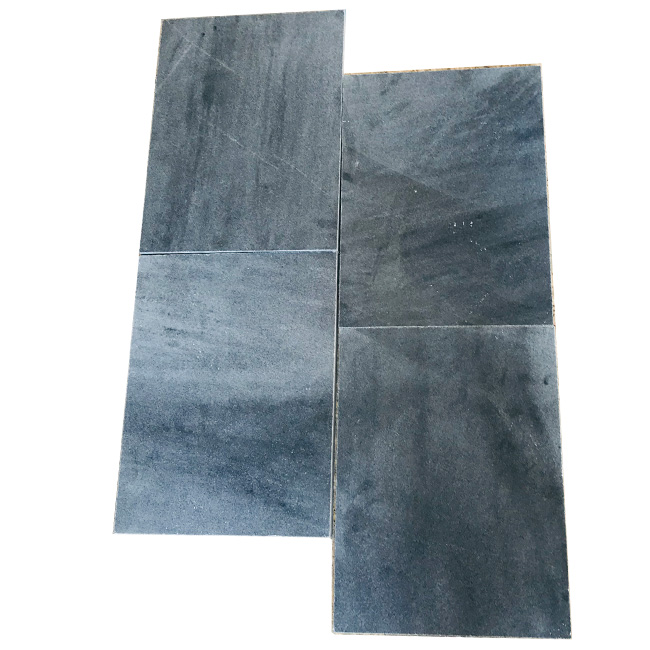 Vietnam 2023 Hot Trend Modern Design Style Honed Bluestone Tiles Matt Semi-Polished Grey Limestone