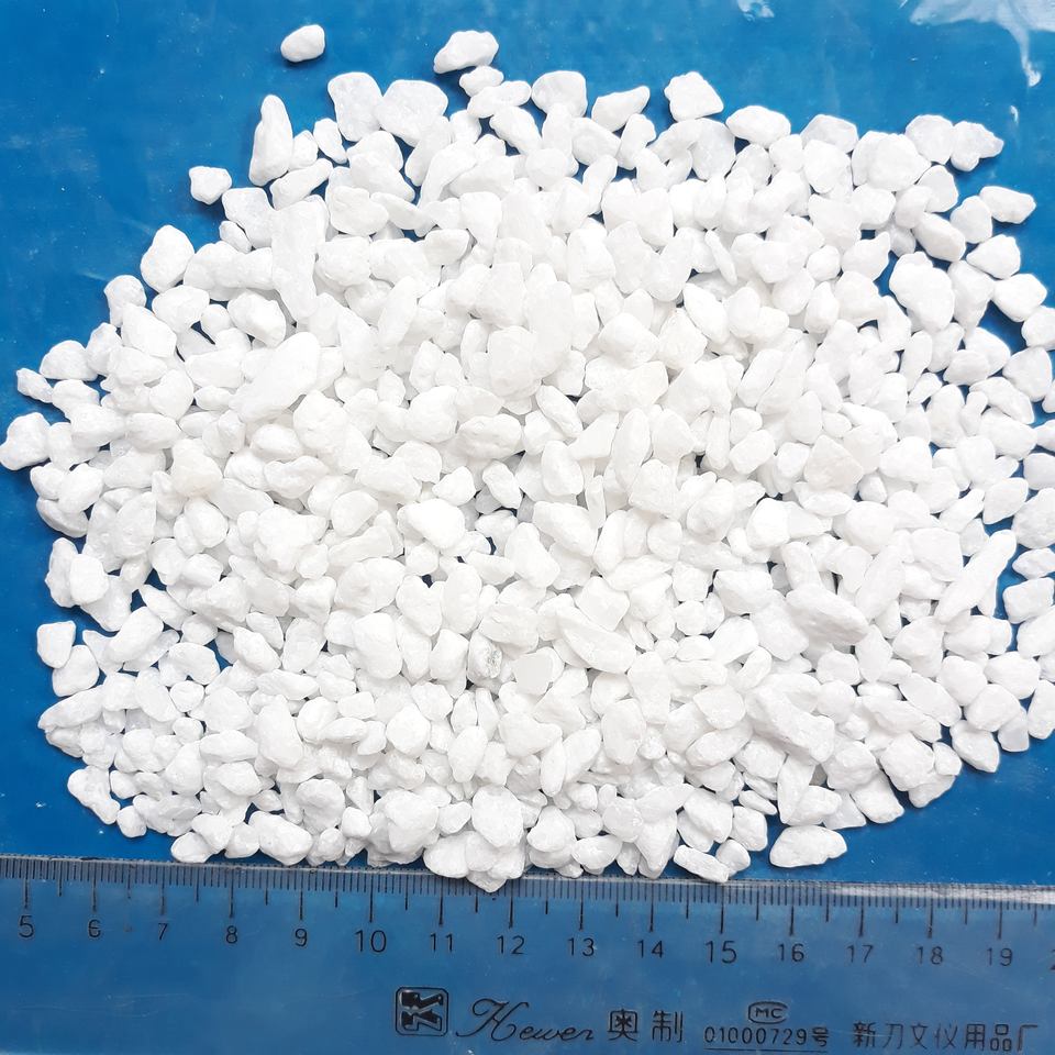 Vietnam White Pebbles Gravel Tumbled Stone for Garden Landscape and Pebble Mosaic