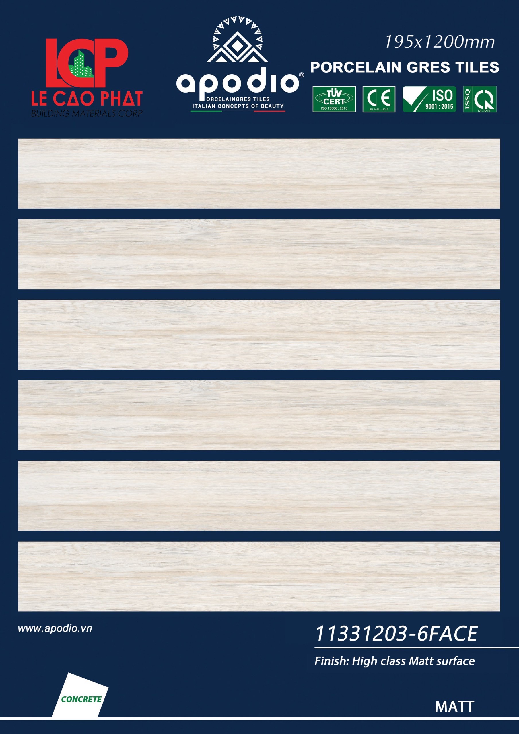 Gạch ốp lát Apodio 11331203