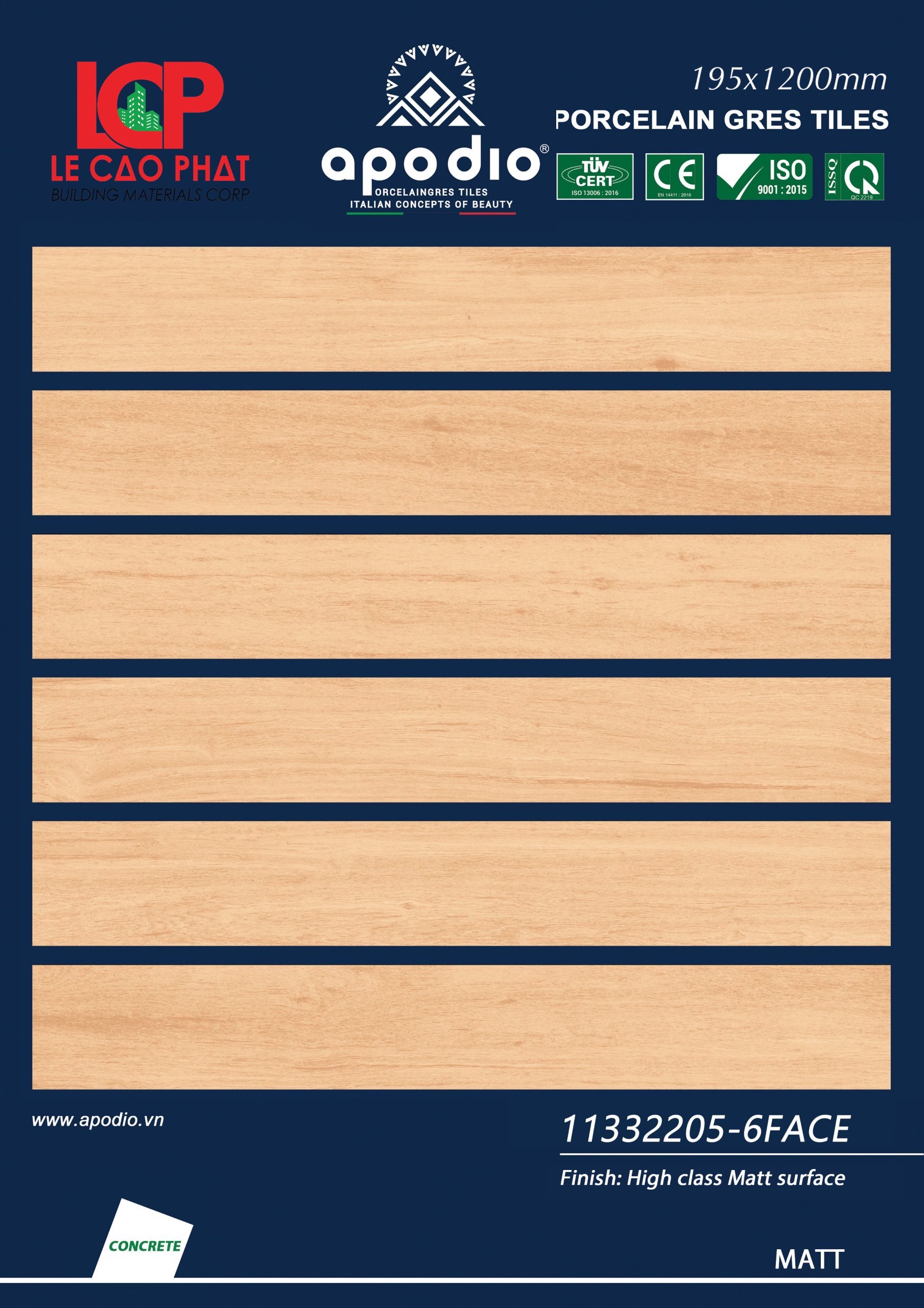 Gạch ốp lát Apodio 11332205