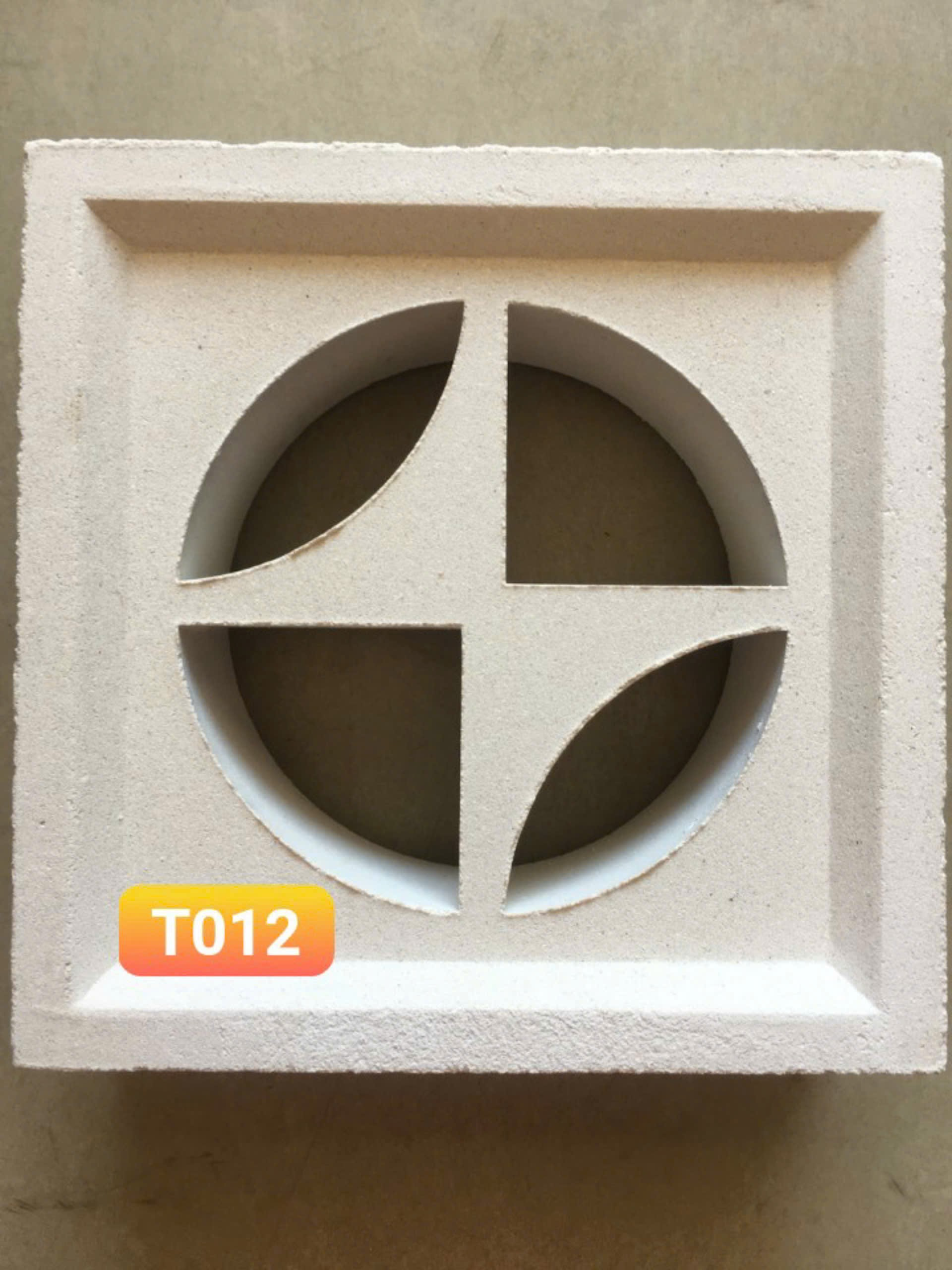Gạch thông gió xi măng T012