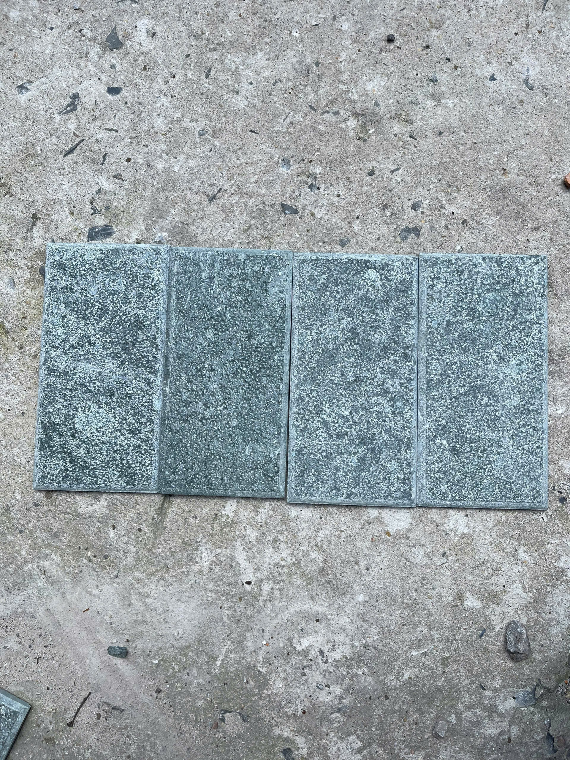 Đá băm xanh giả cổ 10x20