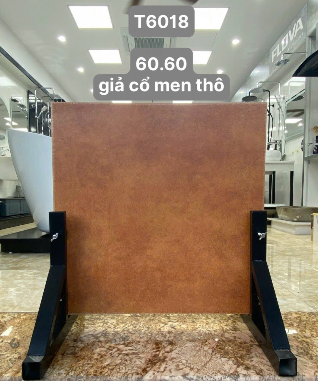 Gạch giả cổ nhập khẩu 60x60 T6018