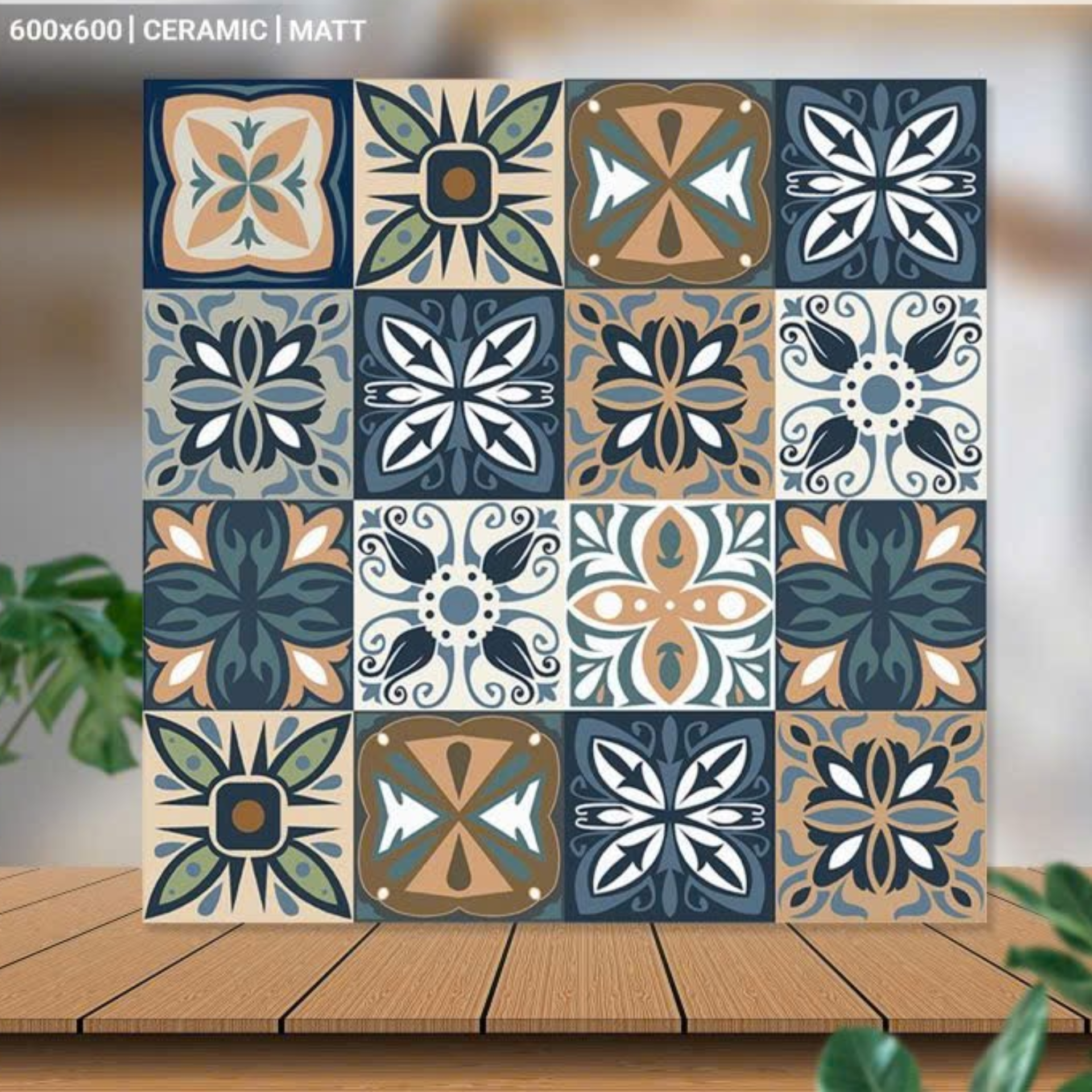 Gạch ốp lát 600x600mm mã 62002