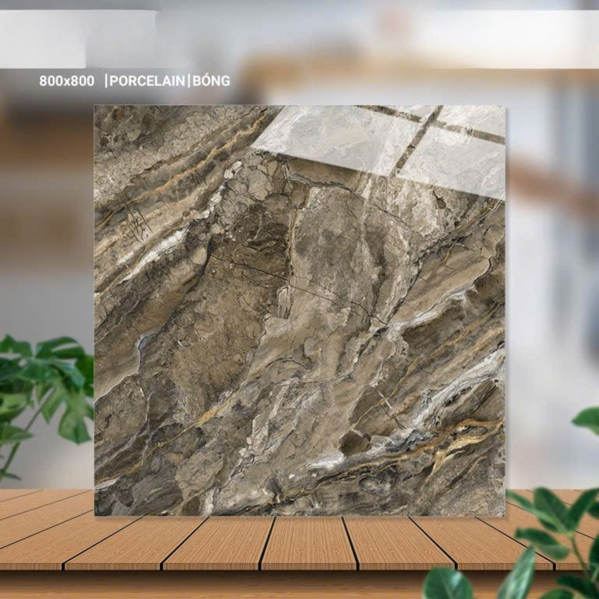 Gạch ốp lát 800x800mm mã 80071