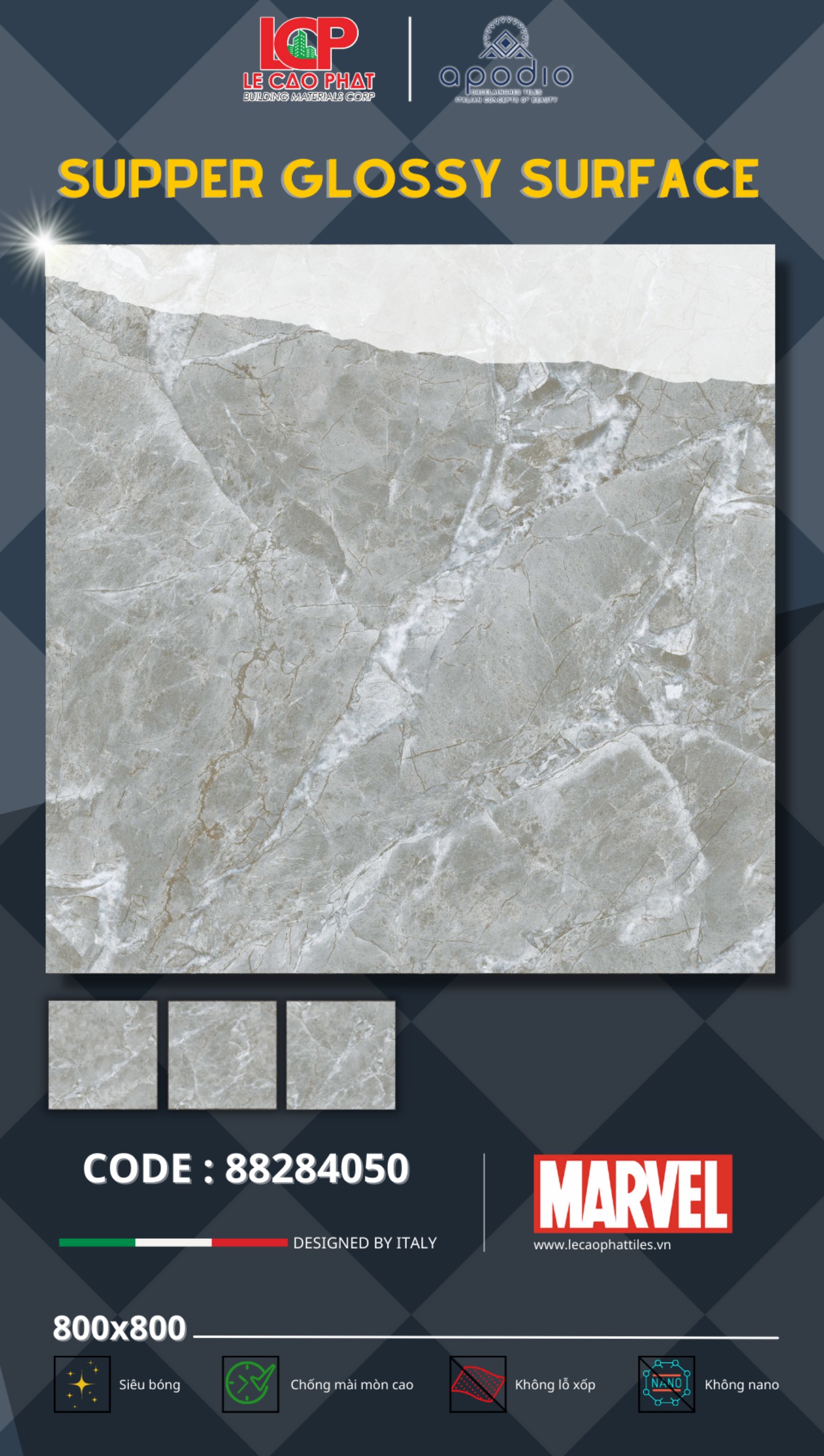 Gạch ốp lát Apodio 88284050