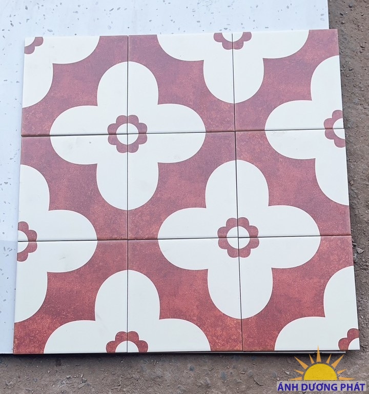 Giá gạch bông ốp tường 200x200 tại Quận 2 màu hồng