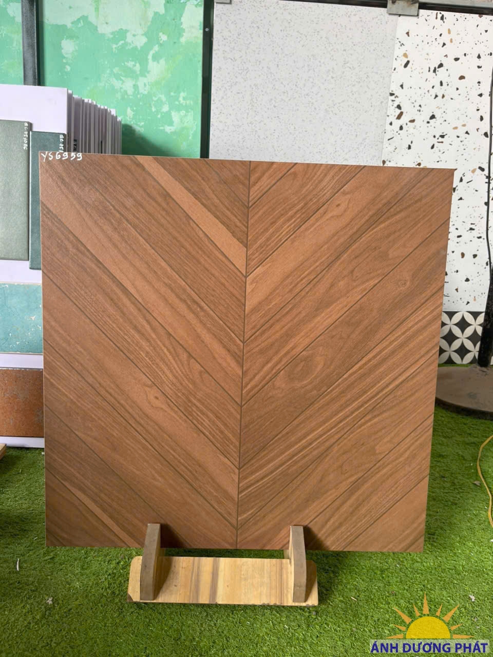 Gạch lát nền giả gỗ 60x60 YS6959