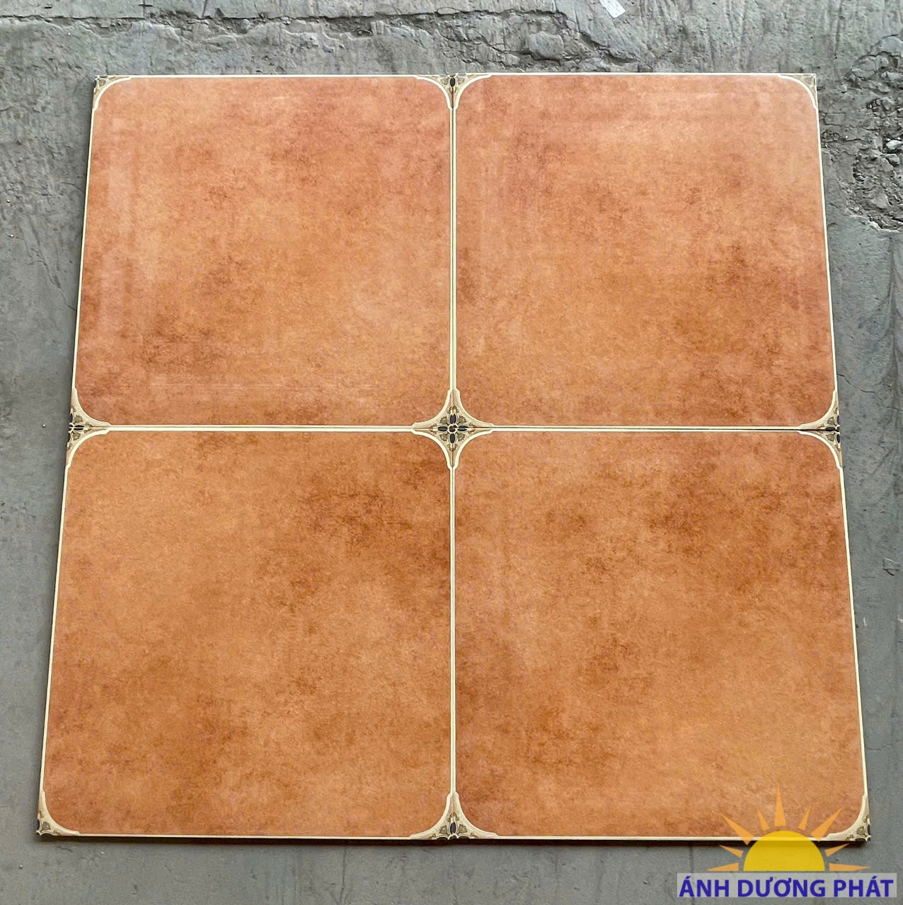 Gạch lát nền 60x60 màu nâu đất