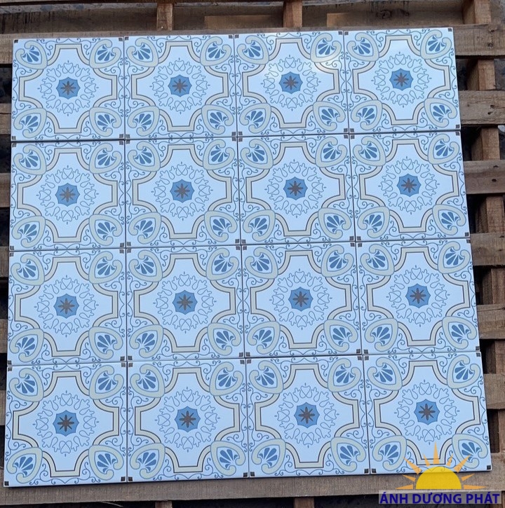 Gạch bông kích thước 20x20 lát nền Tân An đẹp rẻ