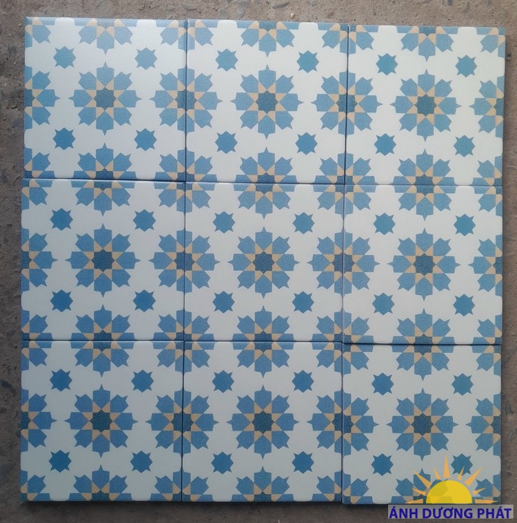 Gạch bông kích thước 200x200 tại Rạch Giá hoa văn đẹp