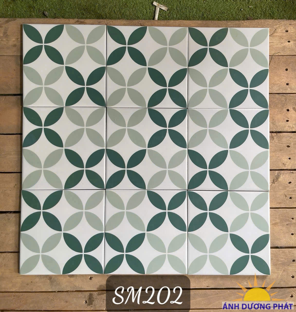 Gạch bông 20x20 cao cấp SM202