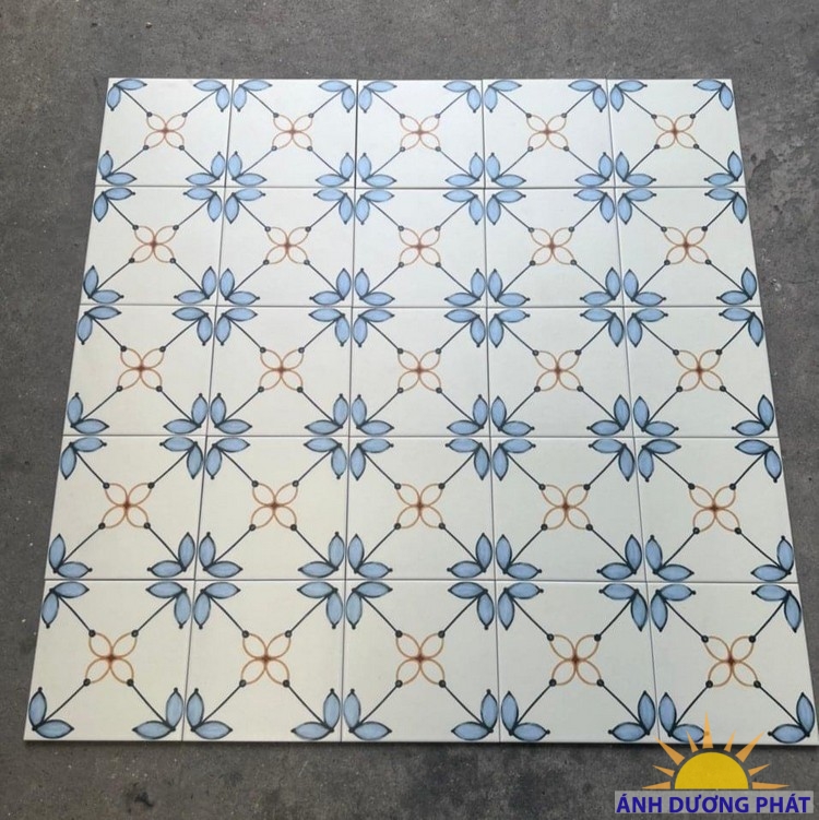 Gạch bông lát nền nhà 20x20 đẹp Tân Lập cao cấp