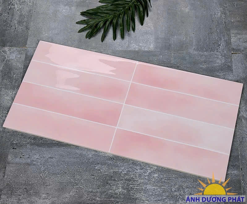 Gạch ốp tường trang trí 30x60 hồng