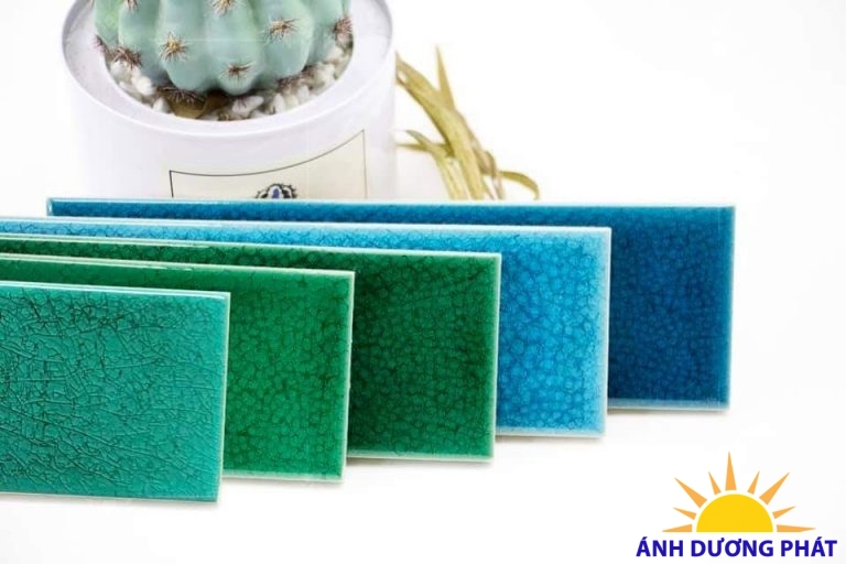 Gạch Thẻ Gốm Men Rạn Cao Cấp