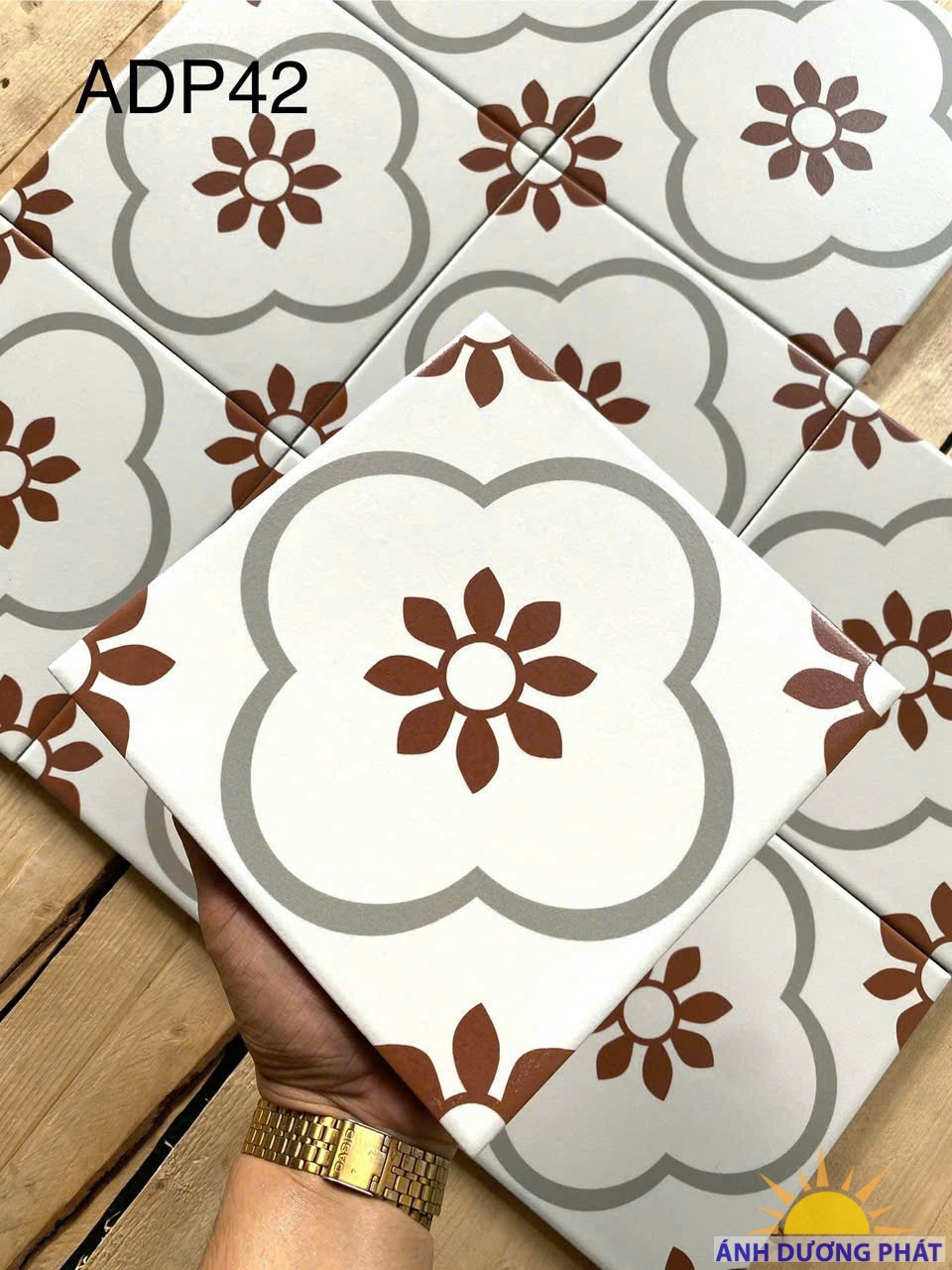 Gạch bông 20x20 hoạ tiết ADP42