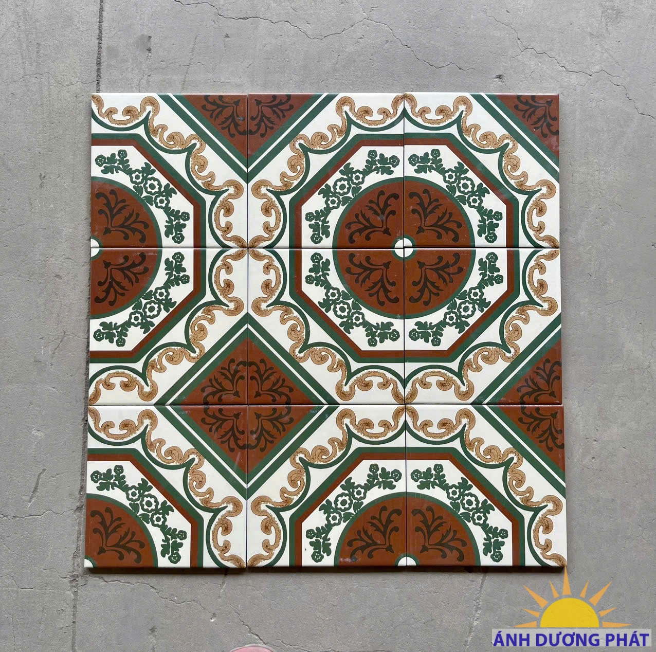 Gạch bông phòng bếp 20x20 đẹp