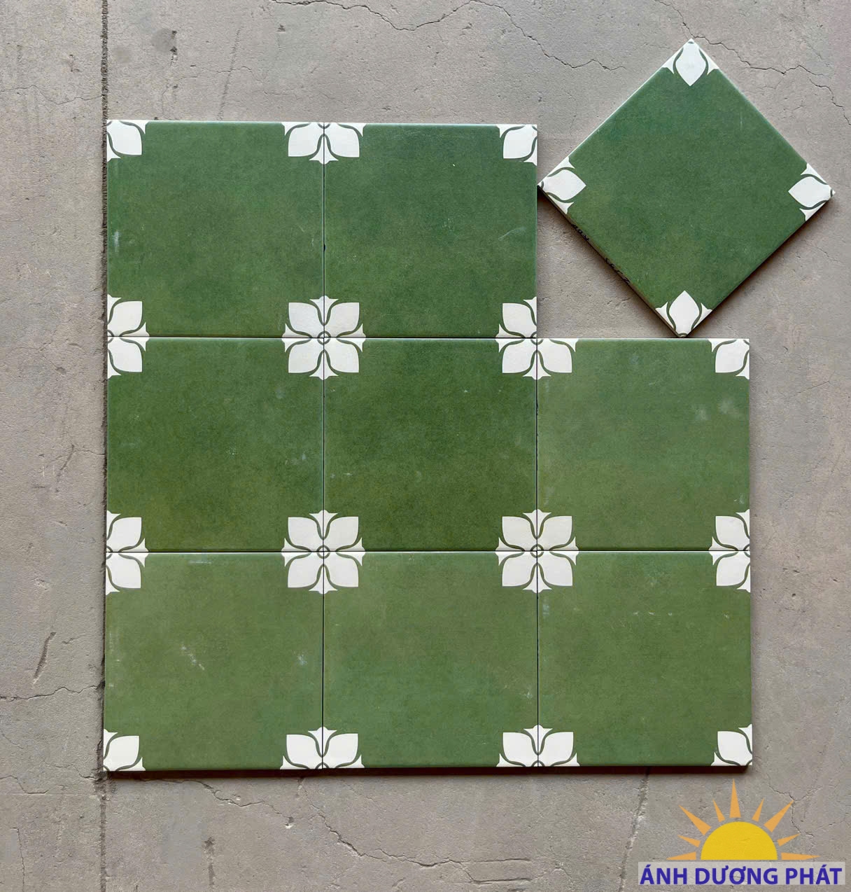 Gạch bông quán cà phê 20x20