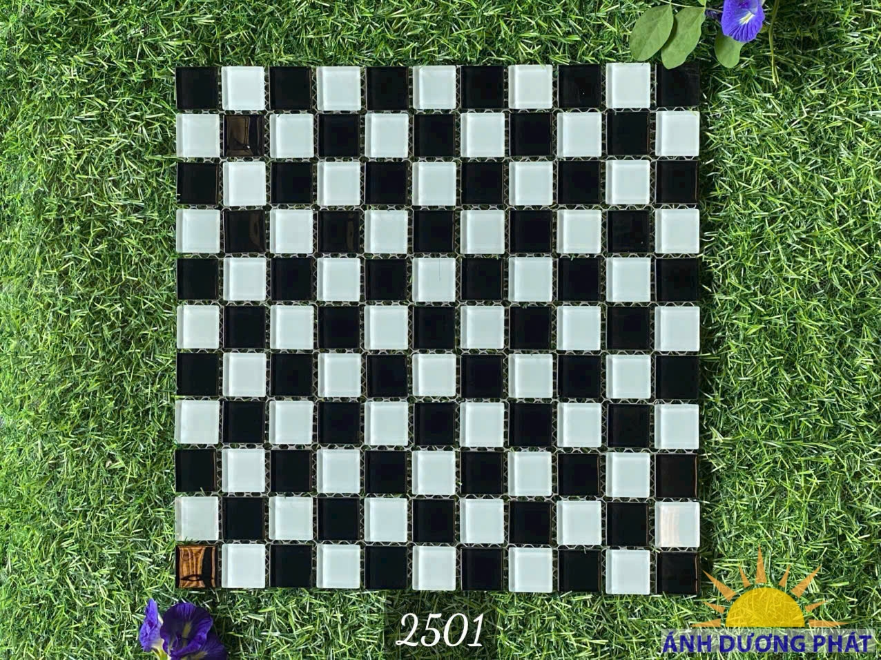 Gạch mosaic thủy tinh 2501