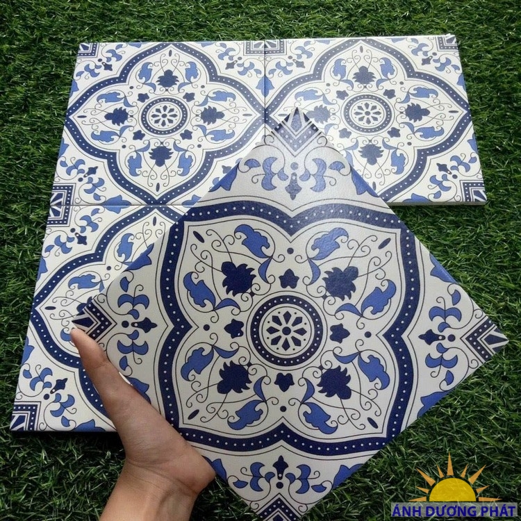 Map gạch bông 20x20 cao cấp Bình Chánh cổ điển