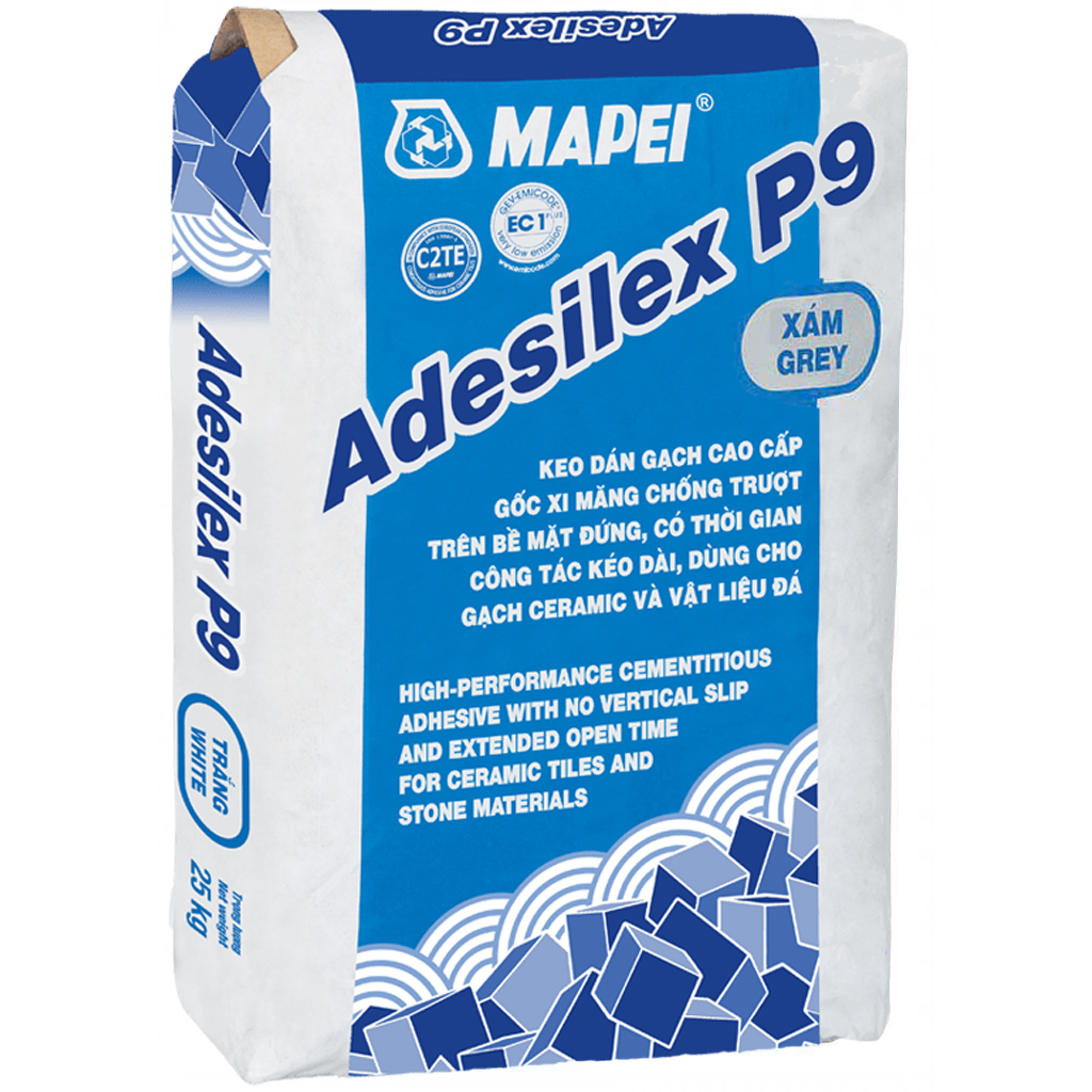 Keo Dán Gạch Đá Chuyên Dụng Adesilex P9 Grey 21.C2TE.DG.ADESP9.00
