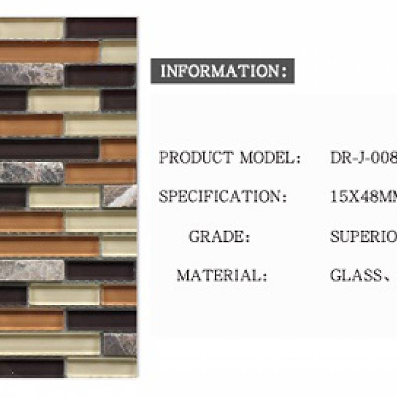 Gạch Mosaic ốp tường 300 x 300mm DR-J-008