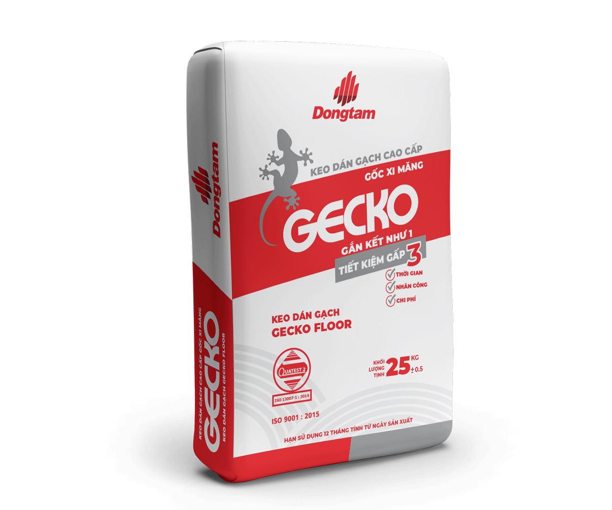 KEO DÁN GẠCH GECKO FLOOR CHUYÊN LÁT NỀN BAO 25KG
