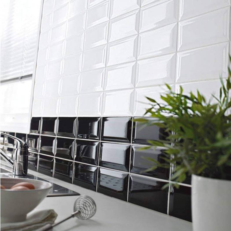 Gạch thẻ KT 75x150mm trắng bóng vát PSTA75150-B