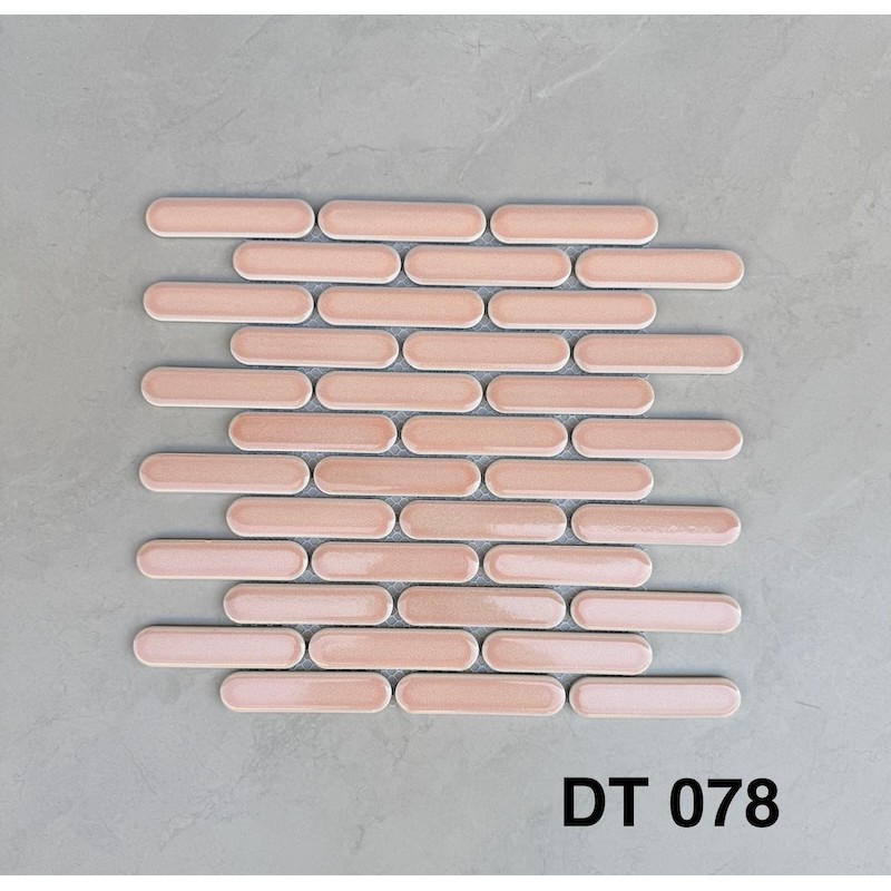 Gạch Mosaic Que Đầu Tròn DT 078