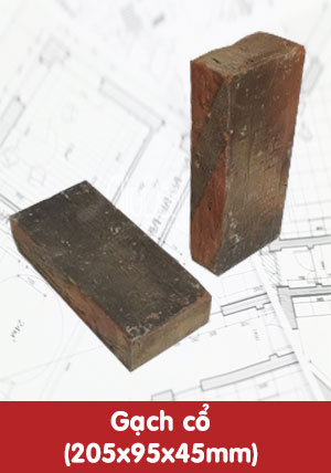 Gạch cổ 205x95x45mm