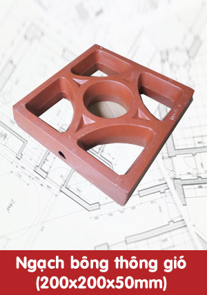 Gạch bông thông gió 200x200x50mm