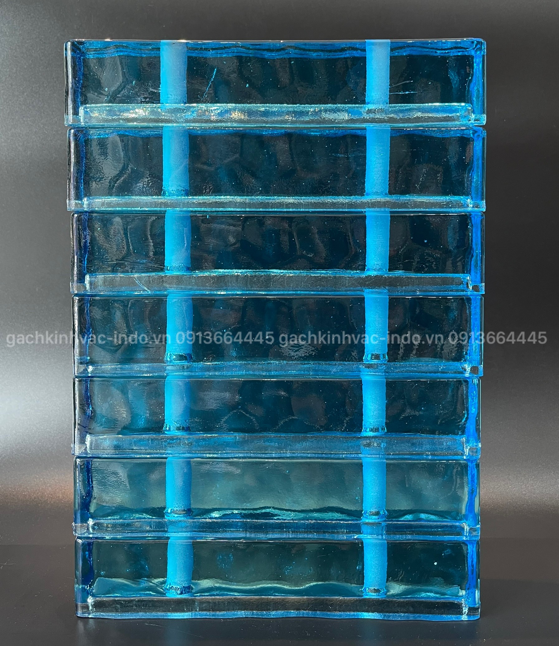 GẠCH KÍNH KHỐI ĐẶC LỖ G6