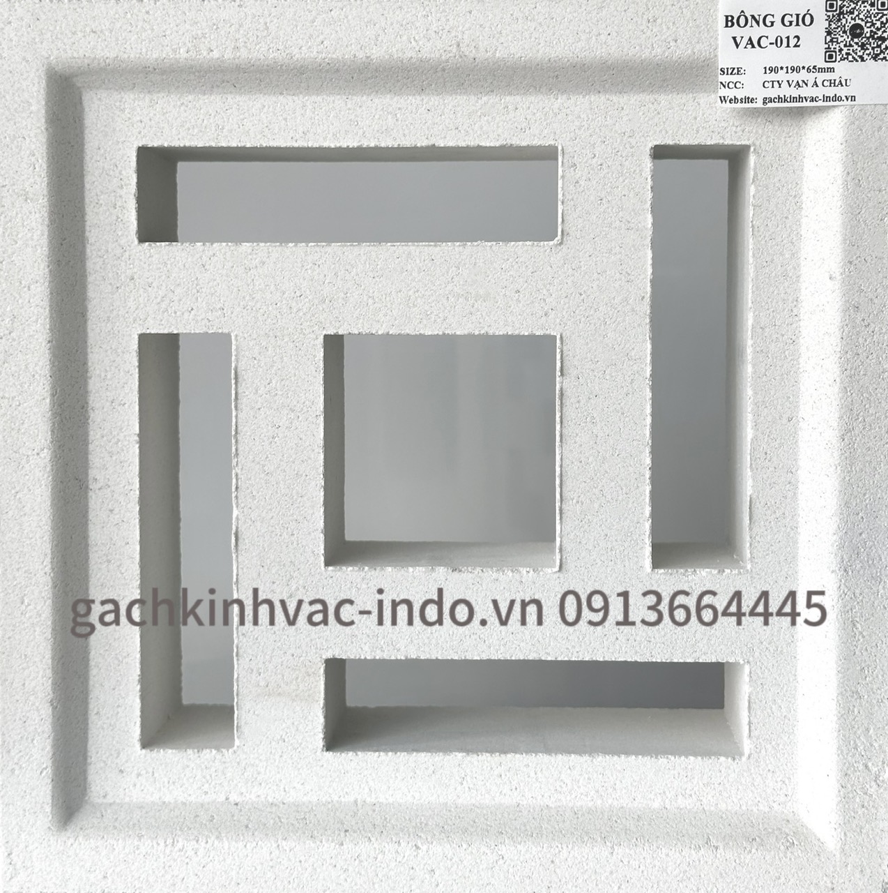 Gạch bông gió VAC-012