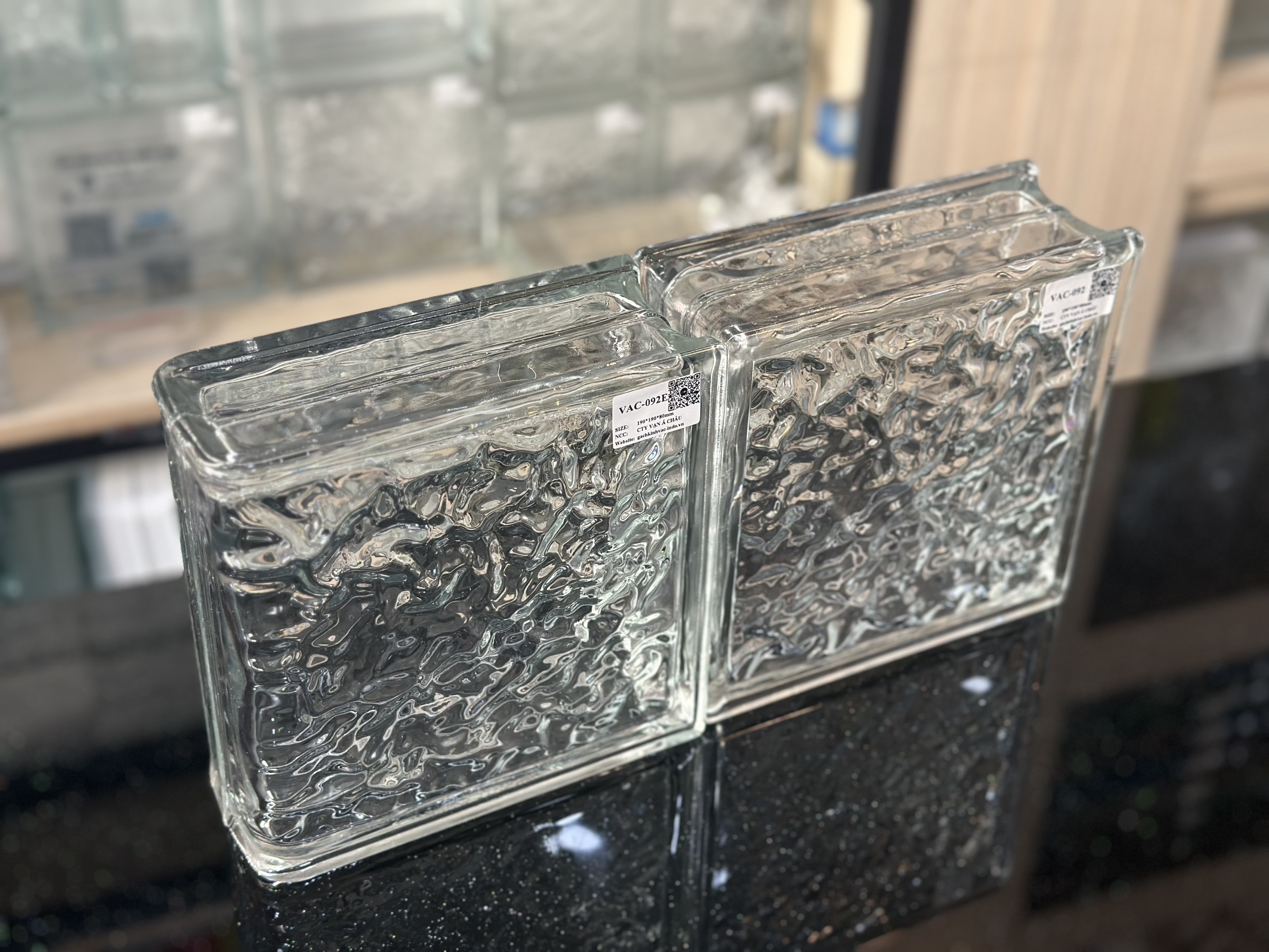 Gạch Kính  ICE CRYSTAL Viên Kết Thúc