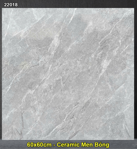 Gạch Ốp Lát 60×60 Prime 22018 Vân Xám